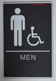 Braille sign Black