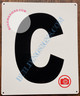 LETTER C SIGN