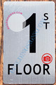 1ST FLOOR SIGN