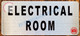 ELECTRICAL ROOM SIGN