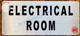 ELECTRICAL ROOM SIGN