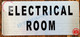 ELECTRICAL ROOM SIGN