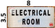 ELECTRICAL ROOM SIGN