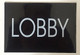 LOBBY FLOOR Sign
