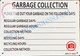 GARBAGE COLLECTION SIGN