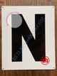 LETTER N SIGN