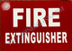 Signage 2PCS-Fire Extinguisher