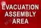 Signage Evacuation Assembly Area