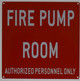 FIRE Pump Room