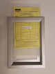 Signage HPD Inspection Frame