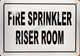 FIRE Sprinkler Riser Room Singange