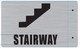 Sign Stairway Projection - Stairway 3D