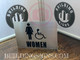 RESTROOM Signage / TOILET Signage