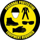 Hpd CONTRUCTION SITE Signage- Personal Protective Equipment Required Sticker