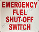 Emergency Fuel Shut Off Switch