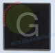 SIGNAGE ELEVATOR FLOOR NUMBER G SIGNAGE- ELEVATOR JAMB PLATE FLOOR G