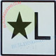 SIGN Elevator Floor Number Star L Sign- Elevator JAMB Plate Floor Star Lobby