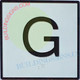 Elevator Floor Number G Sign- Elevator JAMB Plate Floor Ground SIGNAGE