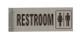 Restroom SIGNAGE-Two-Sided/Double Sided Projecting, Corridor and Hallway SIGNAGE