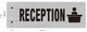 Reception Sign -Two-Sided/Double Sided Projecting, Corridor and Hallway Sign