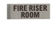 FIRE Riser Room Sign-Two-Sided/Double Sided Projecting, Corridor and Hallway SIGNAGE