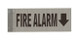 FIRE Alarm Arrow Down Sign -Two-Sided/Double Sided Projecting, Corridor and Hallway Sign