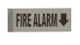 FIRE Alarm Arrow Down SIGNAGE-Two-Sided/Double Sided Projecting, Corridor and Hallway SIGNAGE