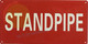 Standpipe Sign