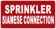 SIGN Sprinkler Siamese Connection