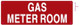 Gas Meter Room Sign