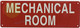 SIGN Mechanical Room