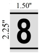 APARTMENT NUMBER Signage