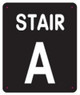 STAIR A SIGNAGE