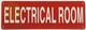 ELECTRICAL ROOM  SIGN