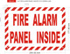 FIRE ALARM CONTROL PANEL INSIDE