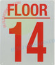 Sign 14 FLOOR