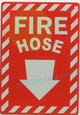 FIRE HOSE SIGN