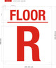 Signage R FLOOR