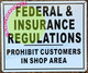 FEDERAL & INSURANCE REGULATIONS SIGN