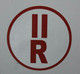 II-R Floor Truss Circular SIGNAGE ( Sticker)