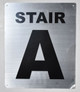 STAIR A SIGN - SILVER