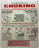 EMERGENCY CARE FOR CHOKING POSTER