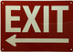 Exit left arrow