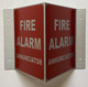 Corridor Fire alarm annunciator -Fire alarm annunciator Hallway  -le couloir Line