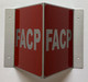 Corridor Fire alarm control panel -Facp Hallway  -le couloir Line