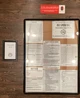 ALL ELECTRIC BUILDING: FULL SIGNS PACKAGE WITH EXTRA LARGE  BLACK DISPLAY BOARD-( 38x28 frame, black/WHITE))