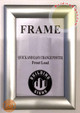 Signage  Silver Poster Frame 5.5x8.5 Inches, snap frame 5.5x8.5, Outdoor Poster Display Unit