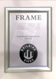 Silver Poster Frame 5.5x8.5 Inches, snap frame 5.5x8.5, Outdoor Poster Display Unit