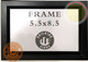 BLACK Poster Frame 6x9 Inches, snap frame, Outdoor Poster Display Unit