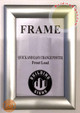 silver Poster Frame 6x9 Inches, snap frame, Outdoor Poster Display Unit